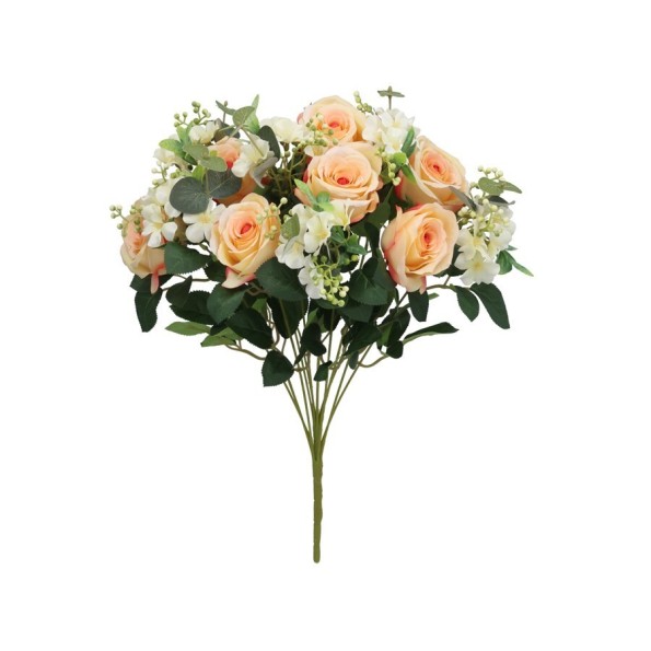 RAMO ROSAS-HORTENSIA X 13-51 CM (TE)