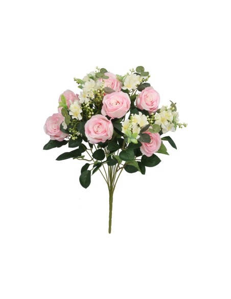 RAMO ROSAS-HORTENSIA X 13-51 CM (ROSA)