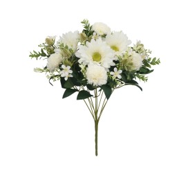 RAMO GERBERA-CRISANTEMOS  X 12-51CM (BL)
