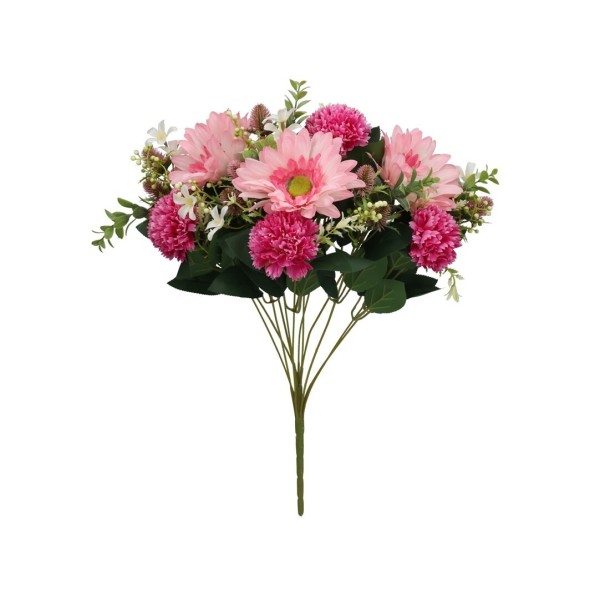 RAMO GERBERA-CRISANTEMOS  X 12-51CM (FU)