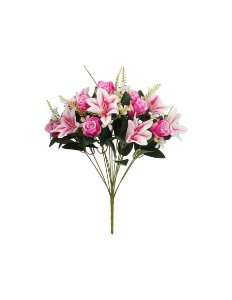 RAMO CAPULLOS-LILIUM X 13 -52CM (FUCSIA)