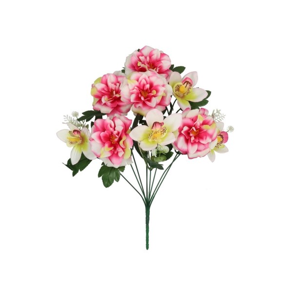 RAMO CAMELIAS-ORQUIDEAS X 9-43 CM (FU)