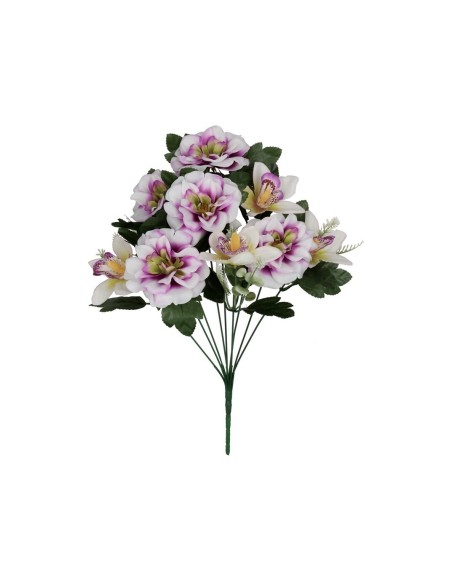 RAMO CAMELIAS-ORQUIDEAS X 9-43 CM (VIO)