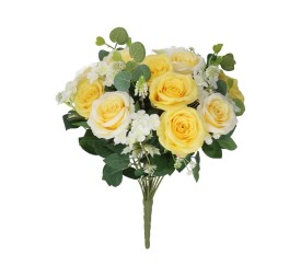 RAMO ROSAS SUPER X 22 - 52 CM (AMARILLO)