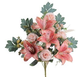 RAMO LILIUM ROSAS VINTAGE 54 CMS (5689-15)