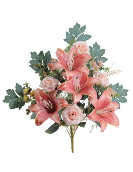 RAMO LILIUM ROSAS VINTAGE 54 CMS (5689-15)