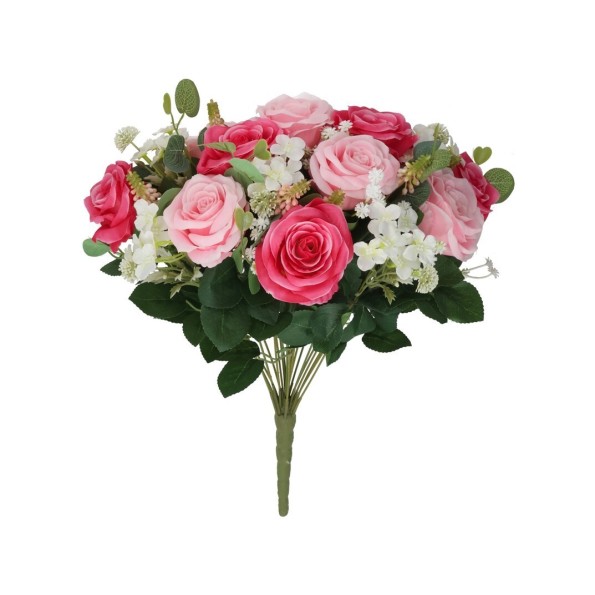 RAMO ROSAS SUPER X 22 - 52 CM (ROSA)
