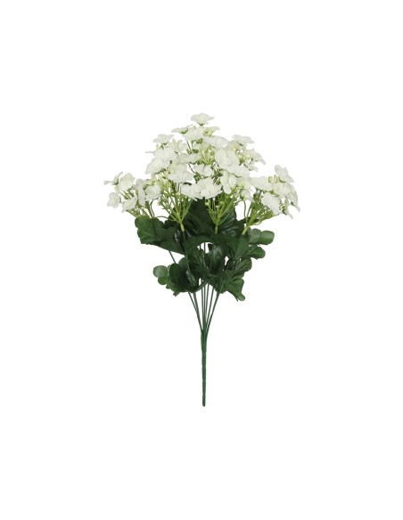 RAMO VIOLETAS X 9 - 45 CM (BLANCO)