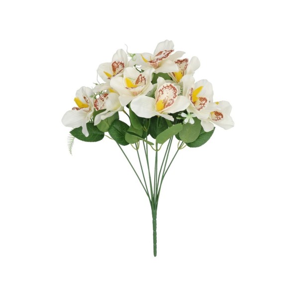 RAMO BIG ORQUIDEA X 9-43 CM (BLANCO)
