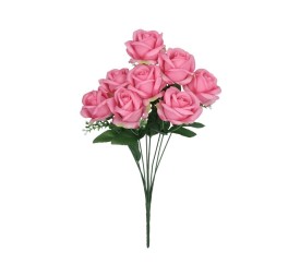 RAMO ROSAS GYPSO X 8-47 CM (FUCSIA)