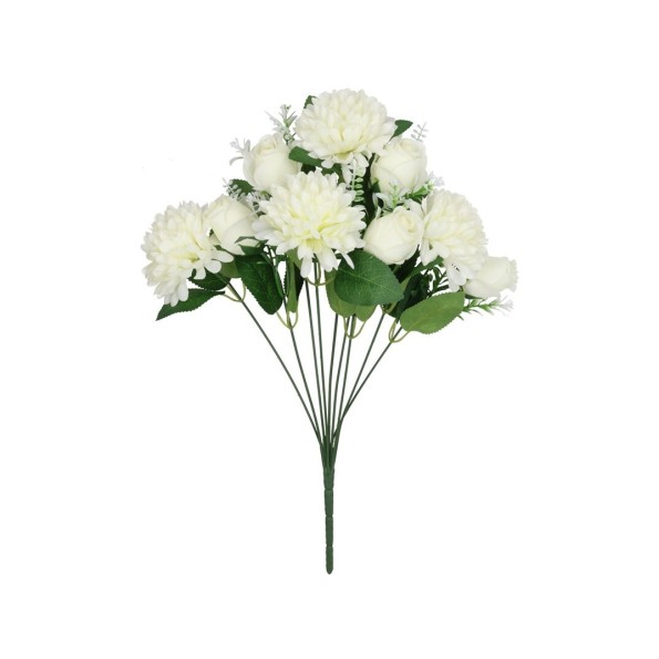 RAMO CRISANTEMO-CAPULLOS X 9-44 CM (BL)