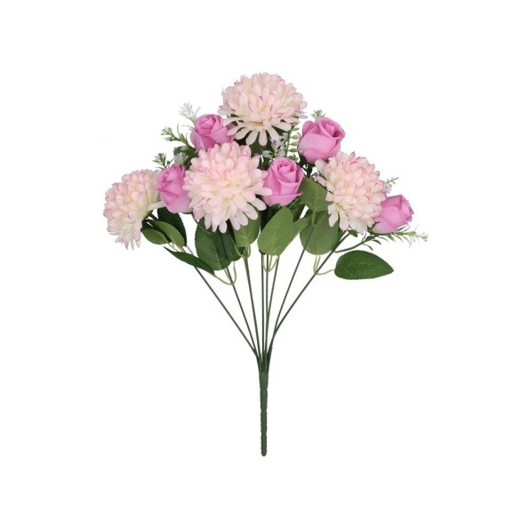 RAMO CRISANTEMO-CAPULLOS X 9-44 CM (VIO)