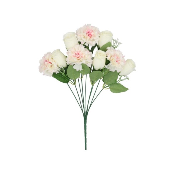 RAMO CLAVEL-CAPULLOS X 9-44 CM (ROSA)