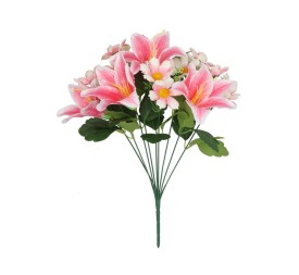RAMO AZUCENAS-DAISY X 9-49 CM (FUCSIA)