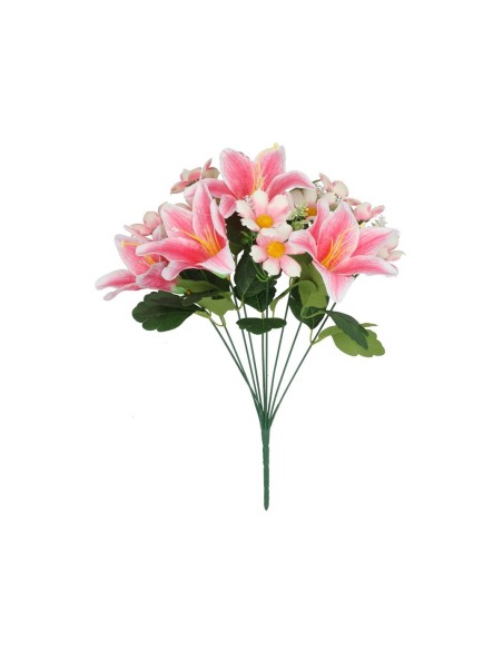 RAMO AZUCENAS-DAISY X 9-49 CM (FUCSIA)