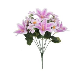 RAMO AZUCENAS-DAISY X 9-49 CM (VIO)