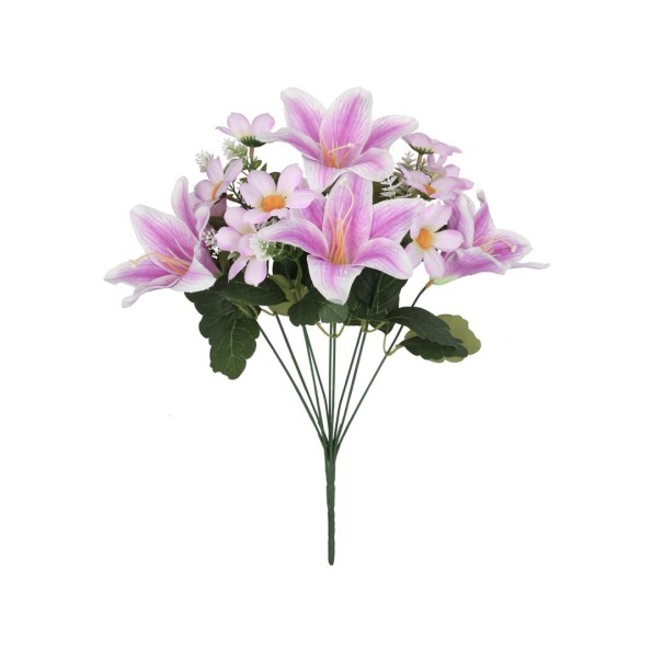 RAMO AZUCENAS-DAISY X 9-49 CM (VIO)