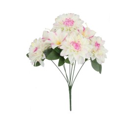 RAMO DALIAS-AZUCENA X 7-46 CM (MALVA)