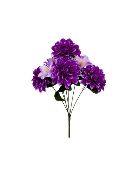 RAMO DALIAS-AZUCENA X 7-46 CM (VIO)