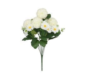 RAMO POM-POM X 7 - 43 CM (BLANCO)