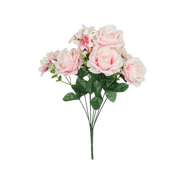 RAMO ROSAS BIG-LILIES X 8-46 CM (ROSA)