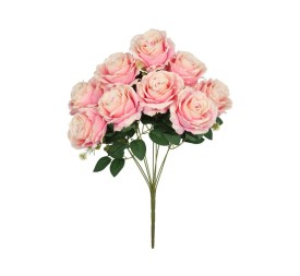 RAMO ROSAS GIG X 9 - 56 CM (ROSA)
