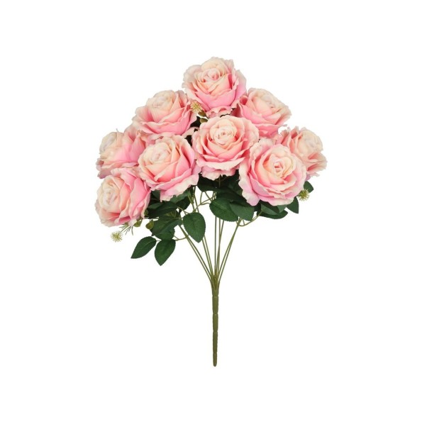 RAMO ROSAS GIG X 9 - 56 CM (ROSA)