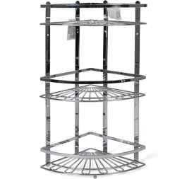 RINCONERA BAÑO 3 ALTURAS 19X19 CROMADA