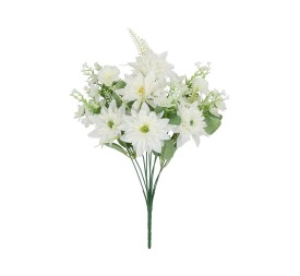 RAMO DALIAS MIX X 10 - 48 CM (BLANCO)