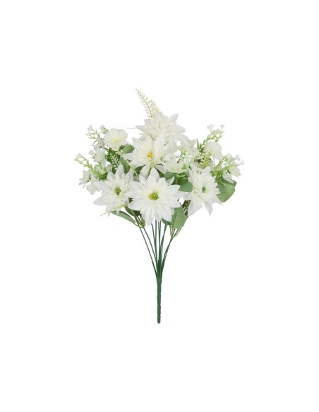 RAMO DALIAS MIX X 10 - 48 CM (BLANCO)