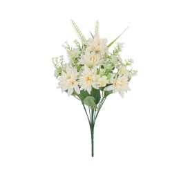RAMO DALIAS MIX X 10 - 48 CM (CREMA)