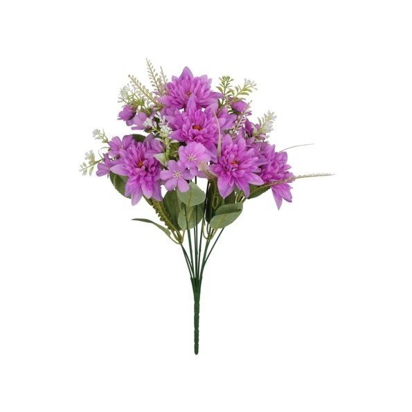 RAMO DALIAS MIX X 10 - 48 CM (VIOLETA)