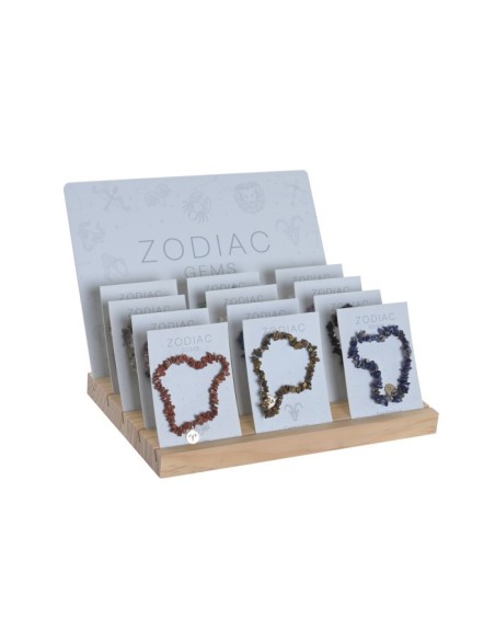PULSERAS GEMAS 1X0,8X18,5 SIGNOS DEL ZODIACO 12 SURT