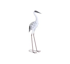 FIGURA METAL 18,5X30X97 GARZA BLANCO