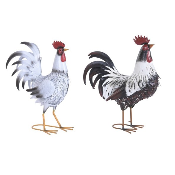 FIGURA METAL 39X16,5X51 GALLO 2 SURT.