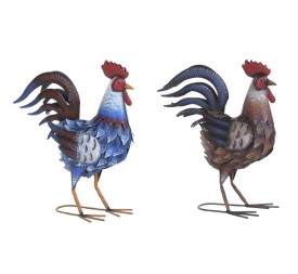 FIGURA METAL 36X14X44 GALLO 2 SURT.