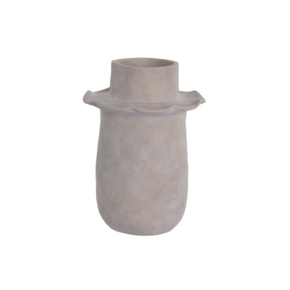 JARRON TERRACOTA 21X21X30 DESGASTADO ARTESANAL