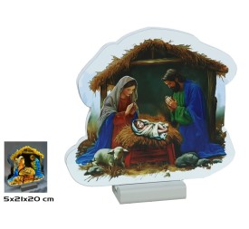 NACIMIENTO LUZ TUNEL 21CM MULTI
