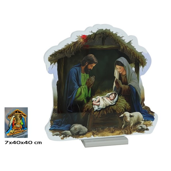 NACIMIENTO LUZ TUNEL 40CM MULTI