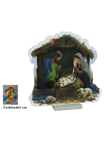 NACIMIENTO LUZ TUNEL 40CM MULTI