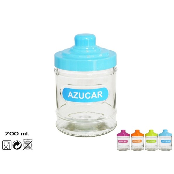 TARRO AZUCAR FANCY 700 ML CRISTAL