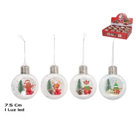 COLGANTE BOLA NAVIDAD 4 STD. D7.5XH10CM KALUN