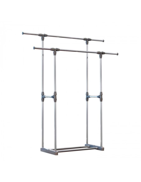 PERCHERO DOBLE EXTENSIBLE (74-172)X41X(80-157)CM 7HOUSE