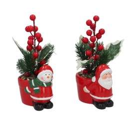 MACETA CERAMICA 2STD 9X7X19CM