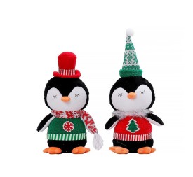 PINGUINO SENTADO 2STD 18X12X31/39CM