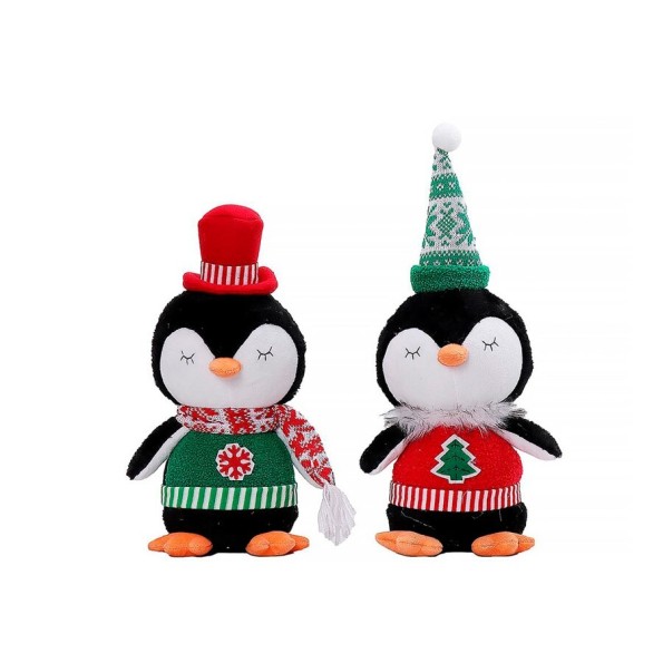PINGUINO SENTADO 2STD 18X12X31/39CM