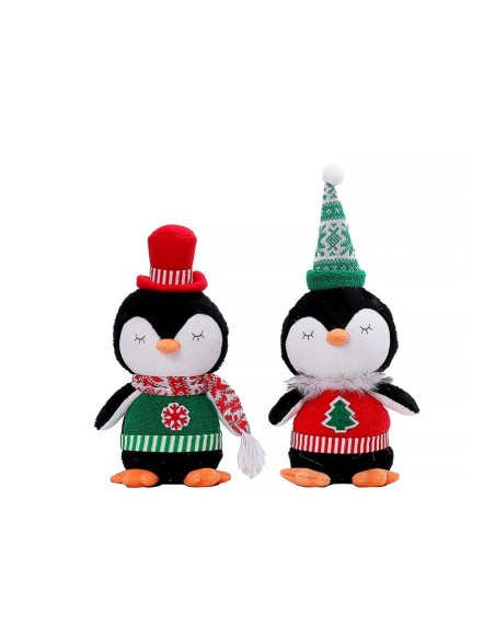 PINGUINO SENTADO 2STD 18X12X31/39CM