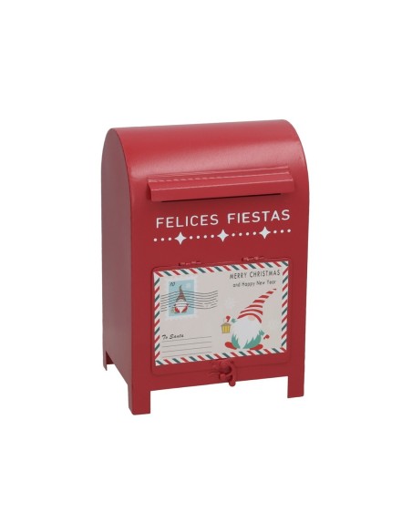 BUZON XMAS ROJO 15X23X11,5CM DERYA