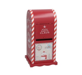 BUZON XMAS ROJO 30X15X15CM DERYA