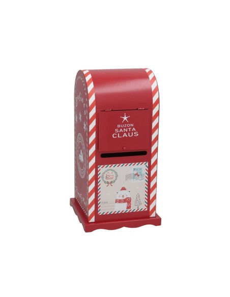 BUZON XMAS ROJO 30X15X15CM DERYA